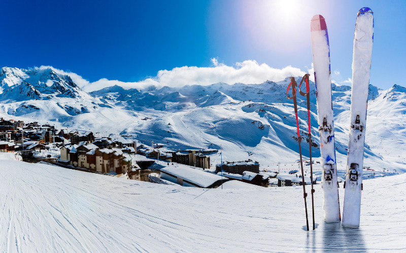 check list before going on a ski trip rent equipment