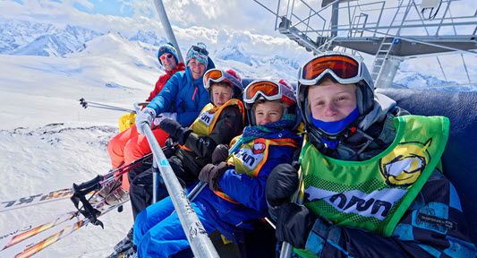 Ski holiday with Children