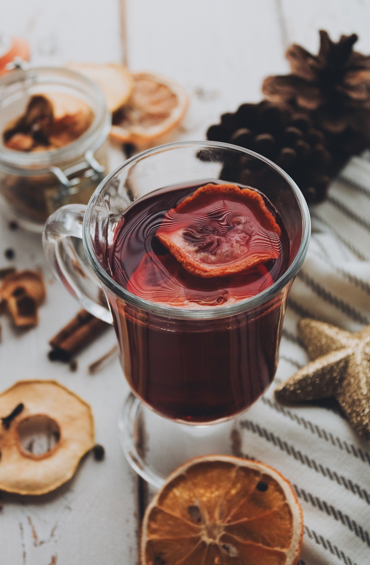 Alpine feeling at home with a Mulled wine