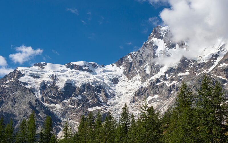 Dufourspitze, the highest mountain in Switzerland
