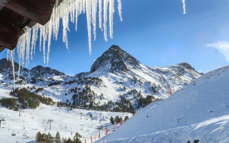 A stunning view of the Grandvalira slopes.