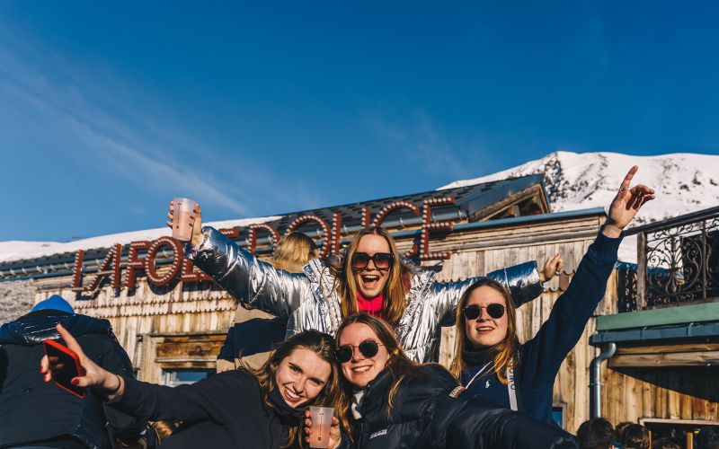 Party at La Folie Douce Val Thorens